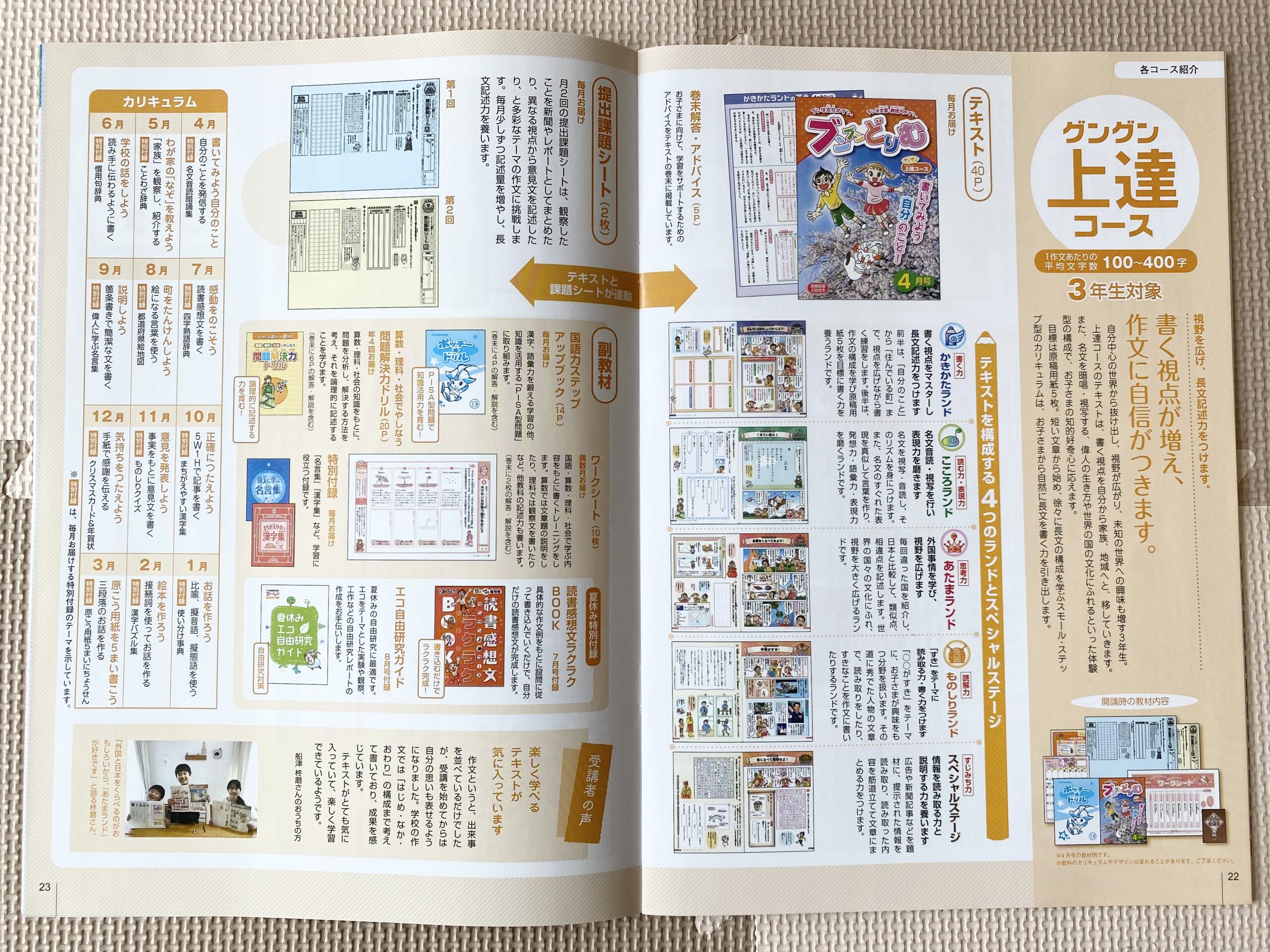 ブンブンどりむ メキメキ応用コース 小4 2019年版 4月〜12月号